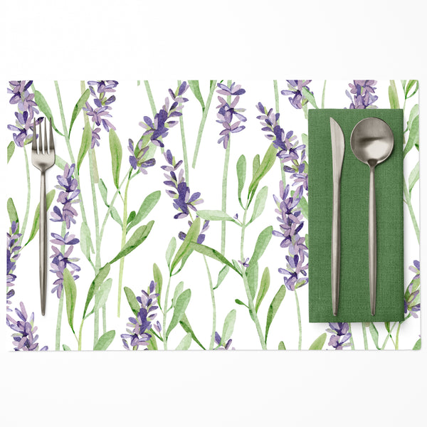 Lavender PVC Placemats