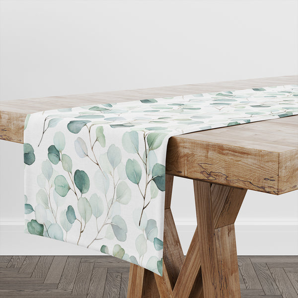 Fine Leaves PVC Table Runner