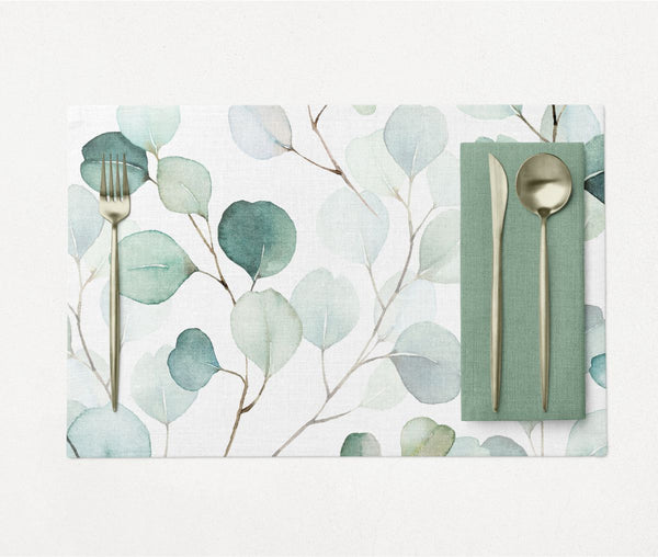 Fine Leaves PVC Placemats