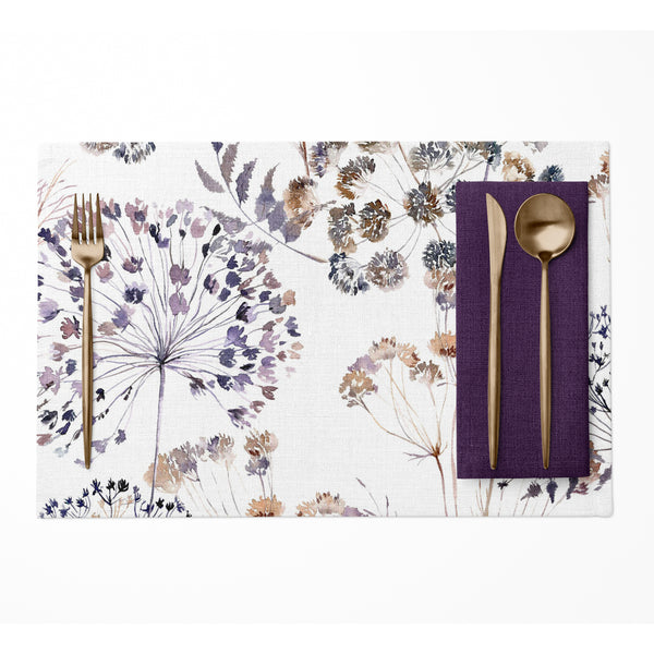 Dried Flowers PVC Placemats