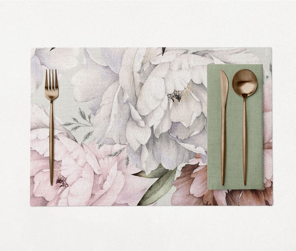 Peonies PVC Placemats