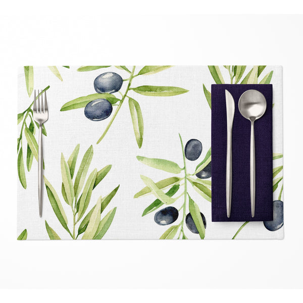 Olive Branch PVC Placemats