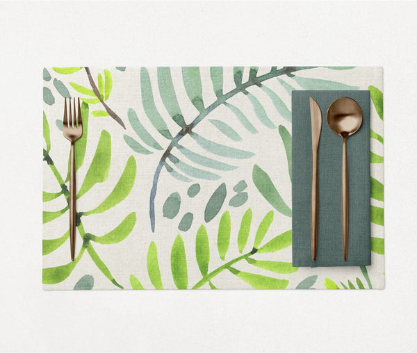Bright Leaves PVC Placemats