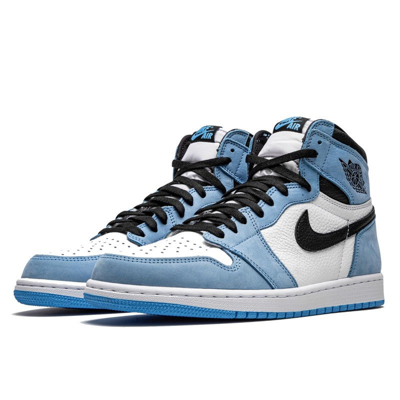 university 1 blue jordans