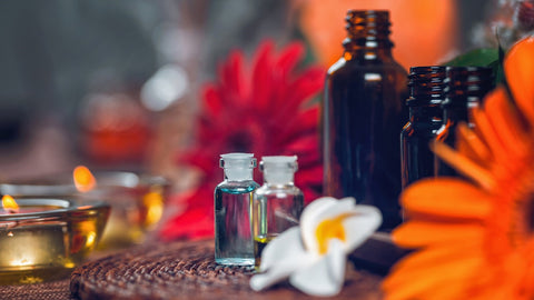 Aromatherapy Treatment With Oils And Scents