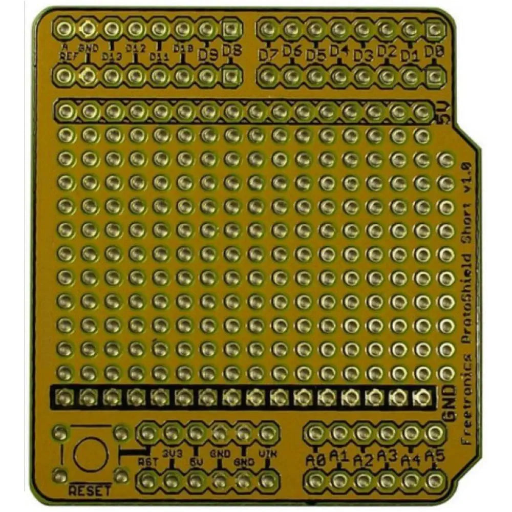 ProtoShield Short Prototyping Board for Arduino