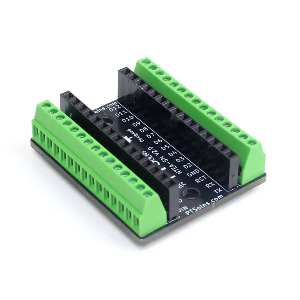PTSolns Breakout Board BoB Expansion Adapter for Nano Microcontroller Development Board (Nano, NTEA-SM)