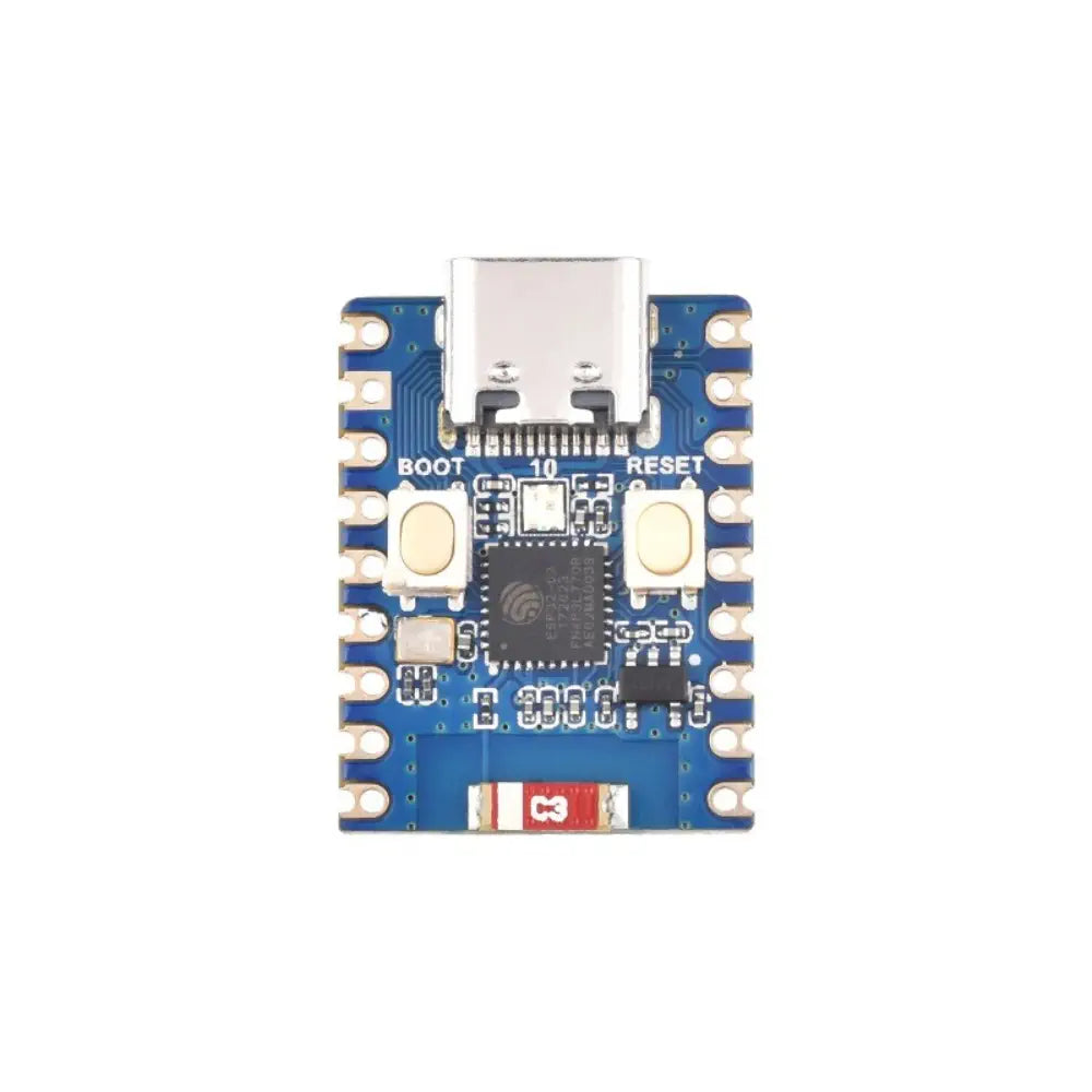 Waveshare ESP32-C3 Mini Dev Board, Based on ESP32-C3FN4, 160MHz, 2.4GHz Wi-Fi & Bluetooth 5 (No Headers)
