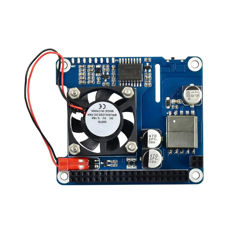 Waveshare Power over Ethernet HAT (B) for Raspberry Pi 3B+/4B & 802.3af PoE Network