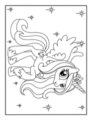 My Little Pony Princess Cadance Coloring Page