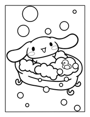 Cinnamoroll Coloring Page