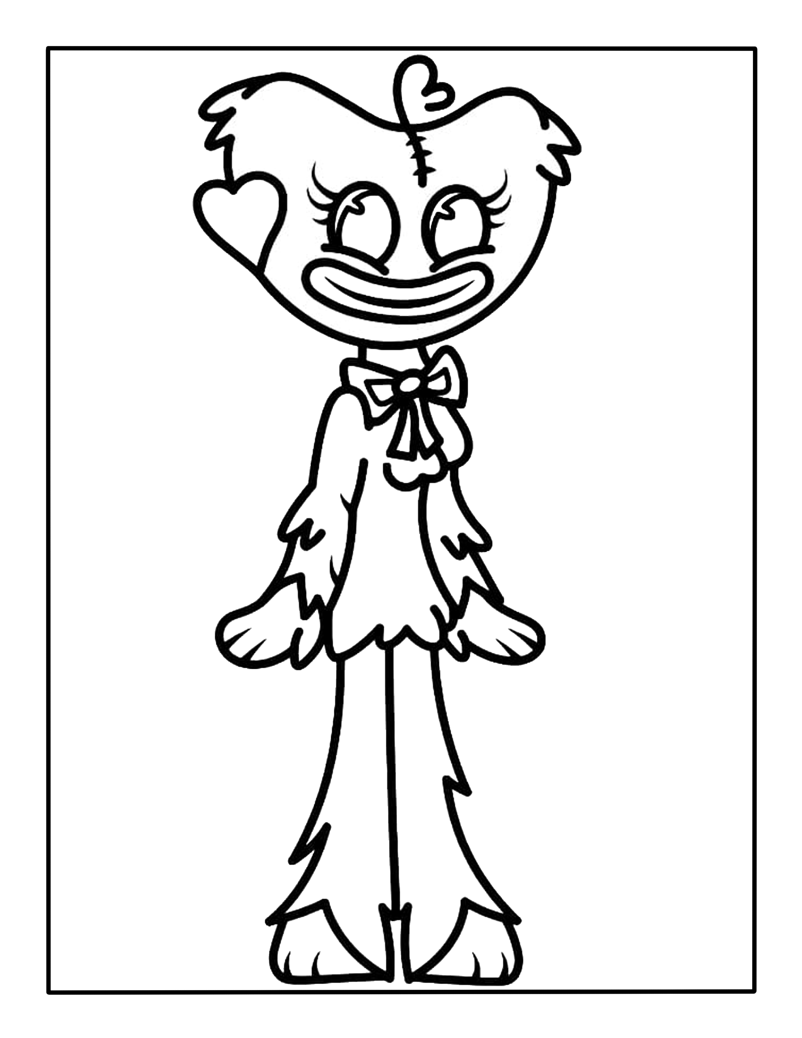 Poppy Playtime coloring pages, Free coloring pages