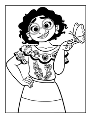 Mirabel Coloring Page