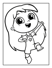 Rosie's Rules Coloring Page