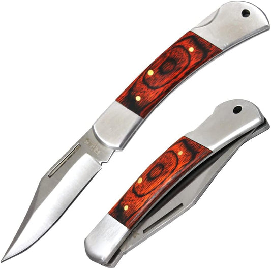 KD Pocket Folding Knife Stainless Steel Outdoor camping hiking