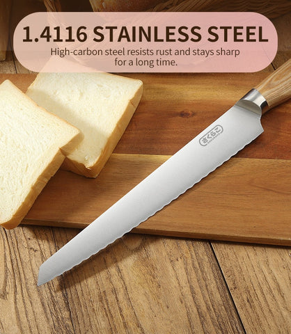 9 inch Stainless Steel Cake Cutter Bread Knife