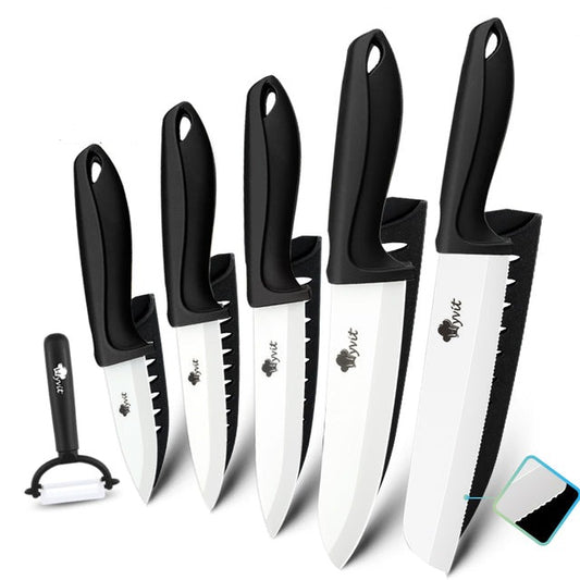 KD 17 PCS Stainless Steel Kitchen Knife Set with Block – Knife