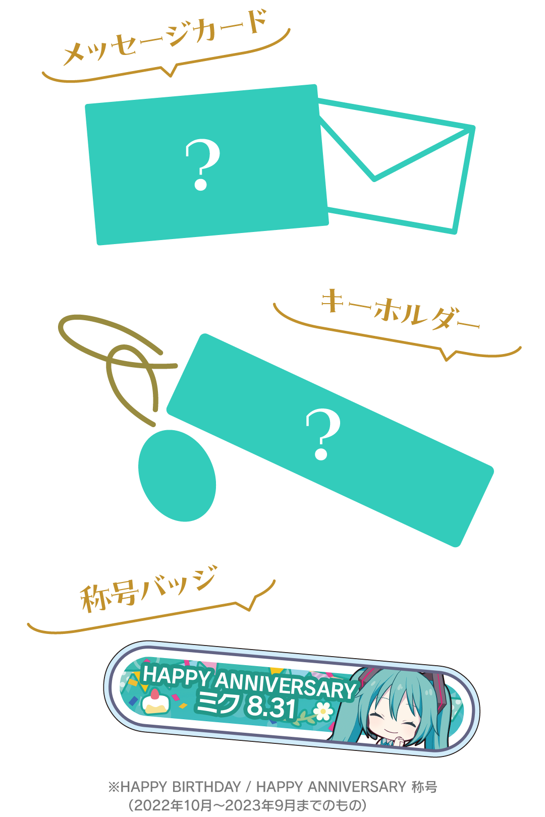 プロセカ バースデーギフトシリーズ2023 「ワンダーランドのセカイの初音ミク」 – Colorful Palette Store