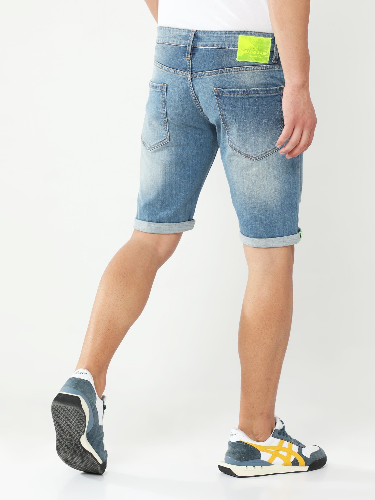 Carolina Blue Denim Shorts – Badmaash Vintage