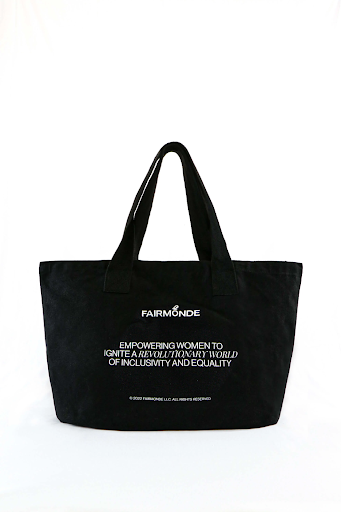 fairmonde tote bag | black