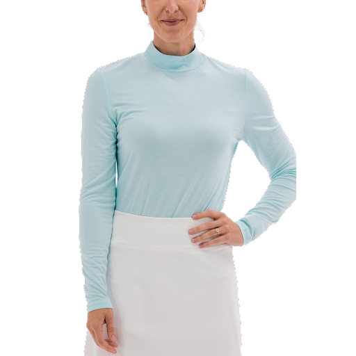 FORAY GOLF | Mock Neck Long Sleeve | Base Layer Top