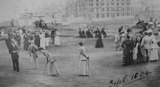 Golf club 1894 photograph