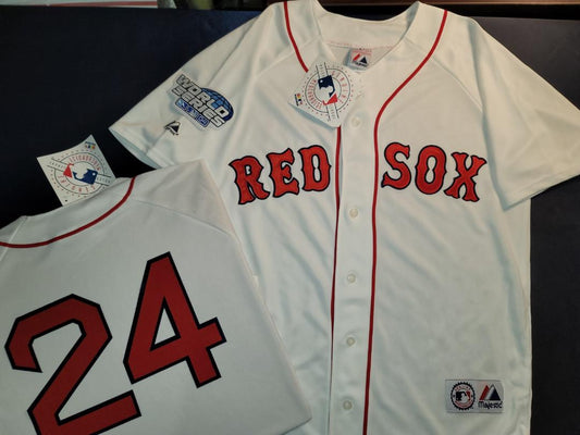 Boston Red Sox Manny Ramirez away jersey men’s XL
