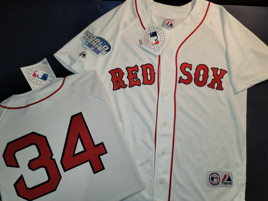 2008 Mike Lowell Game Worn Boston Red Sox Jersey.  Baseball