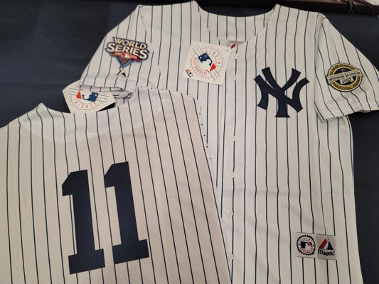 CC Sabathia New York Yankees Majestic Authentic Jersey Size L with World  Series