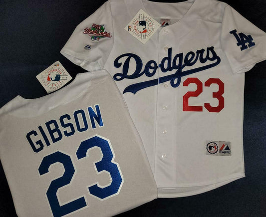 Kirk Gibson Los Angeles Dodgers Jersey 1988 World Series 