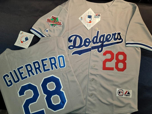 dodgers jersey gray