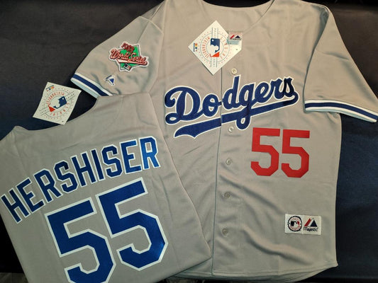 Los Angeles Dodgers Gray MLB Jerseys for sale