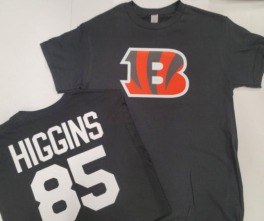 Mens NFL Team Apparel Cincinnati Bengals TEE HIGGINS Football