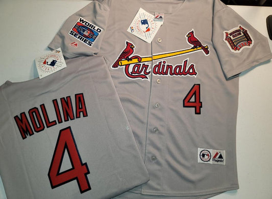 YADIER MOLINA Majestic XL MLB Jersey New with Tags ST. LOUIS CARDINALS