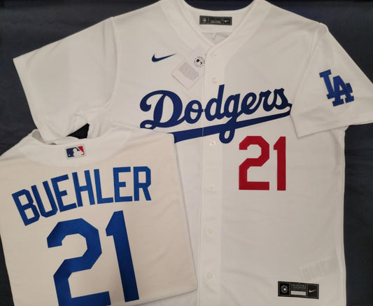 NIKE Los Angeles Dodgers JACKIE ROBINSON Baseball Jersey WHITE