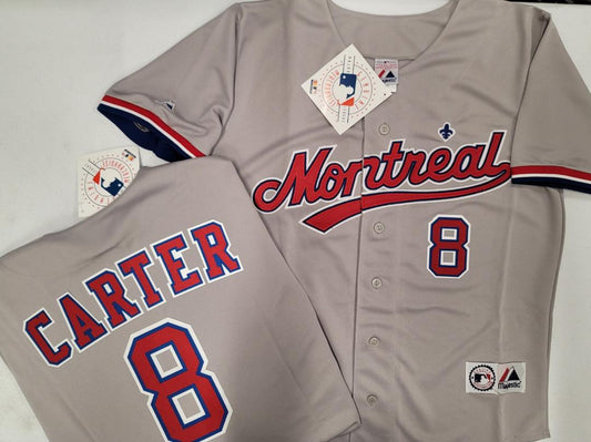 Cooperstown Collection Montreal Expos LARRY WALKER Throwback Baseball –