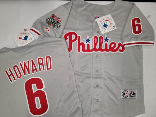 Philadelphia Phillies Ryan Howard World Series Authentic Jersey
