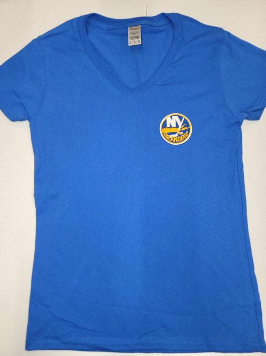 New York Islanders Polo Shirt Mens Large Blue NHL Ice Hockey UPF 50+ Golf  NWT
