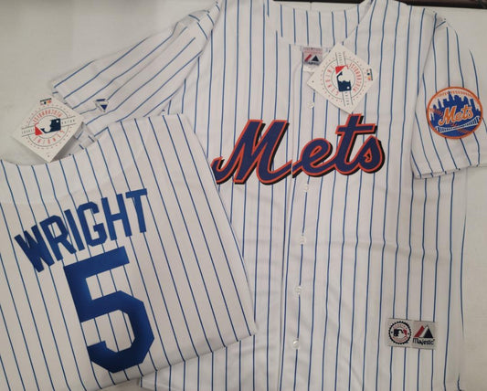 Lot Detail - David Wright Mets Authentic Gray Road Jersey - Back Number