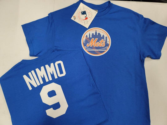 Mens MLB Team Apparel New York Mets STARLING MARTE Baseball Shirt ROYAL