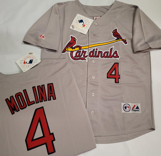 Throwback St. Louis Cardinals Yadier Molina Vintage Baseball 