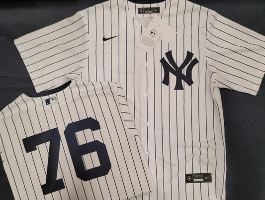 White Nike MLB New York Yankees Home Jersey Men's