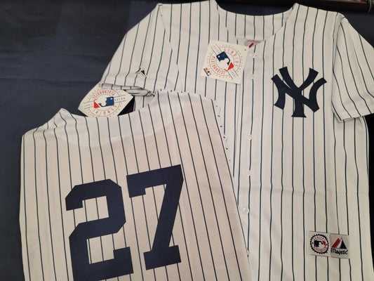 Catfish Hunter New York Yankees Majestic Cooperstown Collection Cool Base  Player Jersey - Gray