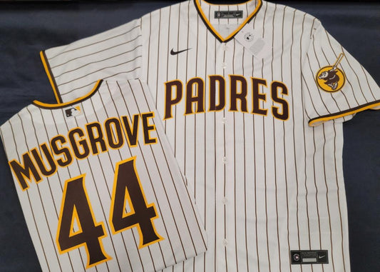 Mens NIKE Team Apparel San Diego Padres HA-SEONG KIM Baseball Jersey W –