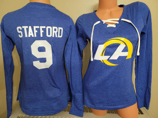 NFL Los Angeles Rams (Matthew Stafford) Men's Game Football Jersey.