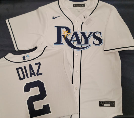 Nike Tampa Bay Rays WANDER FRANCO Baseball Jersey WHITE