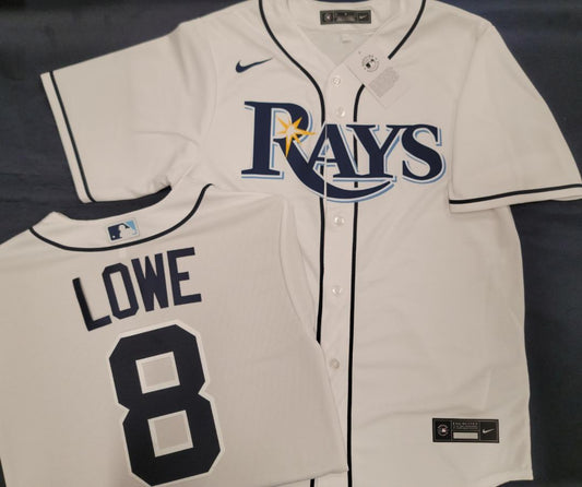 Nike Tampa Bay Rays SHANE McCLANAHAN Baseball Jersey WHITE