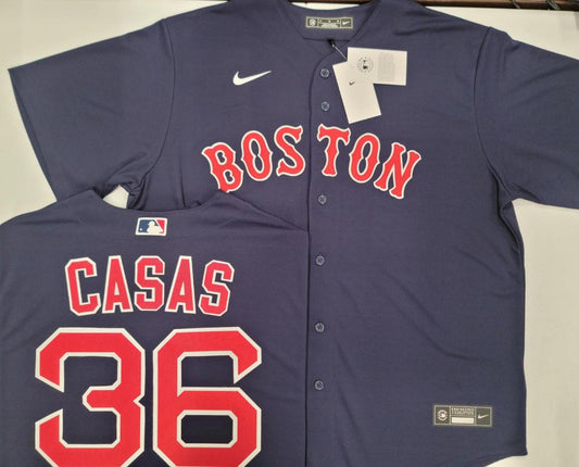 Nike Boston Red Sox ALEX VERDUGO Baseball Jersey BLUE –