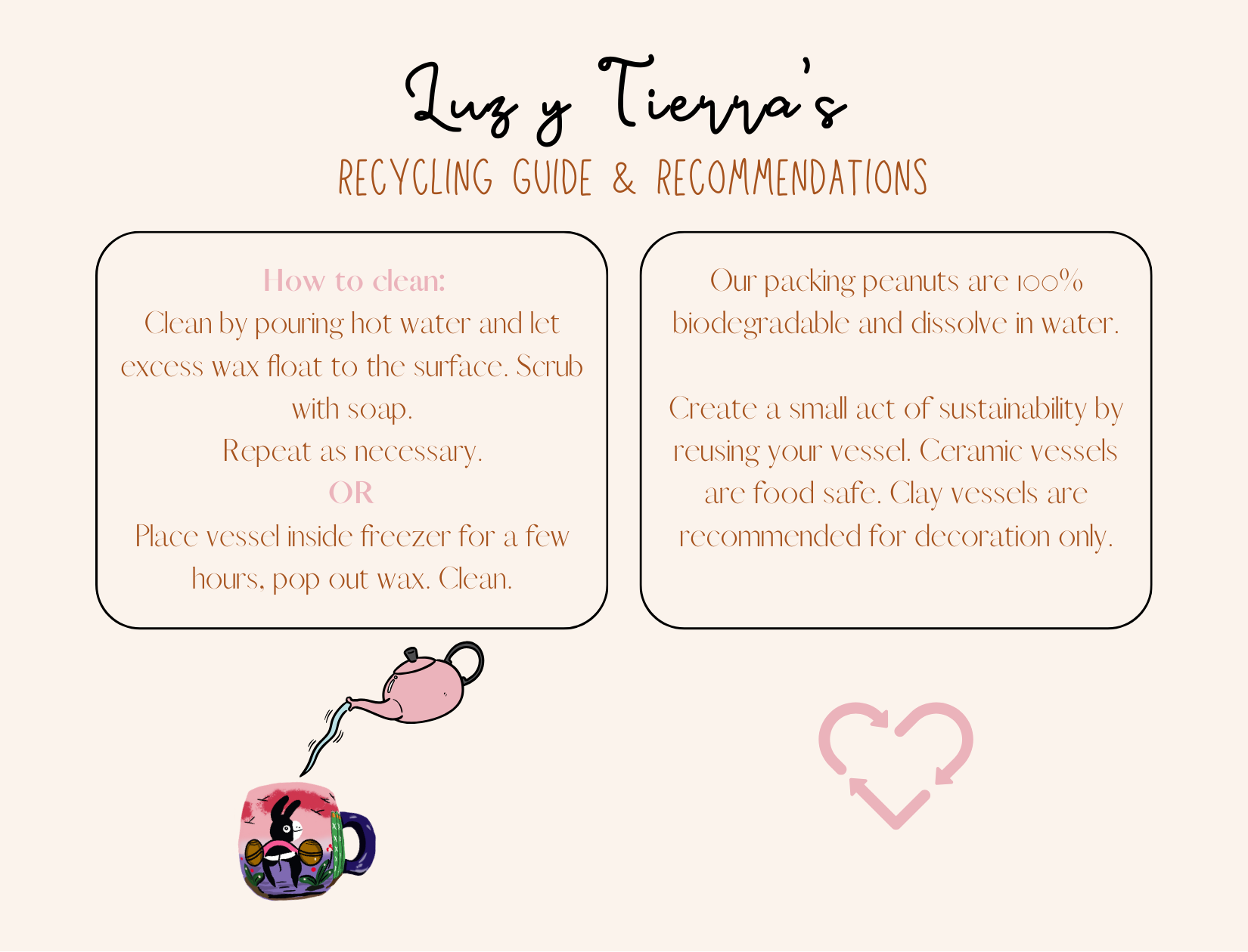 luz y tierra recycling information