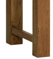 Rustic Oak Single Pedestal Dressing Table